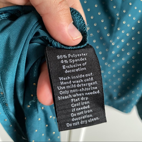 Rock & Republic Dark Green Studded Tunic Top - Picture 8 of 16